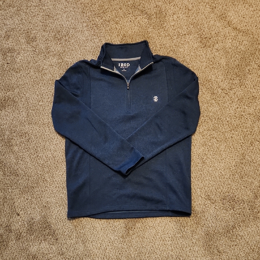 Izod Dark Blue Half-Zip Sweater